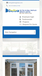 Mobile Screenshot of deltraglobal.com
